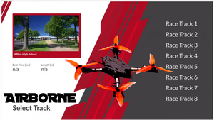 AIRBORNE - Drone Simulator with Remote Control
